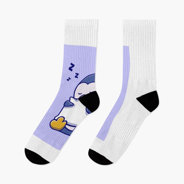 Item preview, Cozy Naptime: Cute Penguin Sleeping with Pillow Cartoon designed and sold by hjian8219.