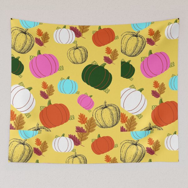 Item preview, Fall pumpkin pattern  designed and sold by PhoeniXDreamer.