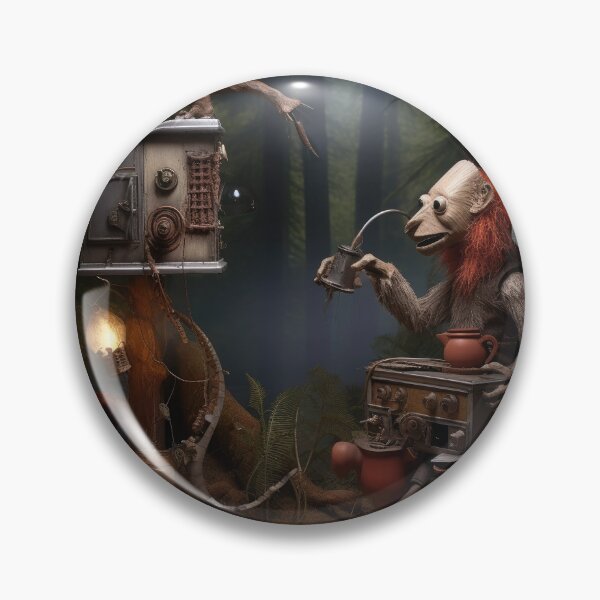 Item preview, Hillbilly Moonshiner in Forest w Still designed and sold by Peter LOPEZ.