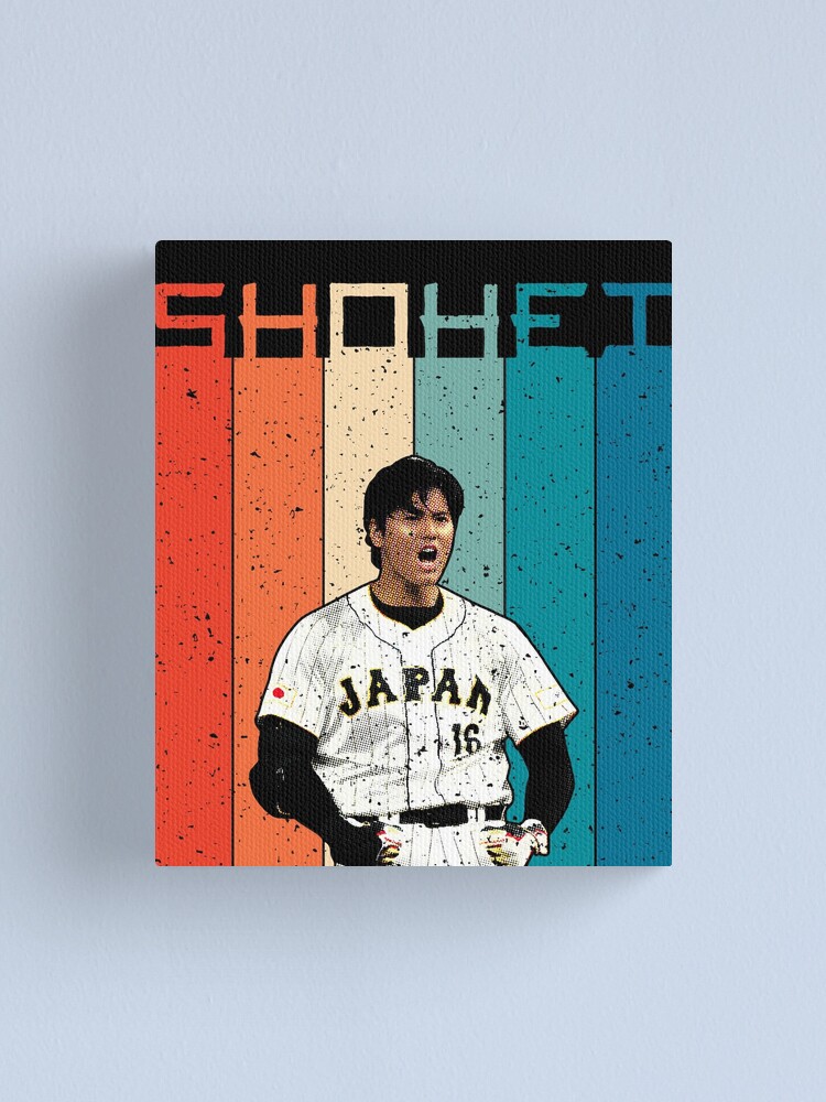 Shohei Ohtani Los Angeles Angels canvas, Shohei Ohtani wall art