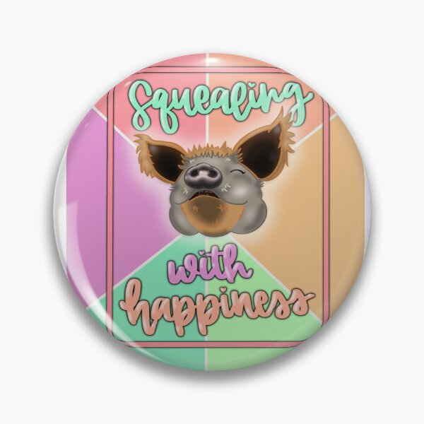 Item preview, Squealing With Happiness designed and sold by SeattleHippo.
