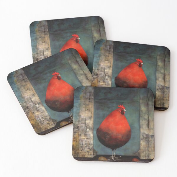Item preview, Red Hen and a Couple of Eggs designed and sold by YoPedro.