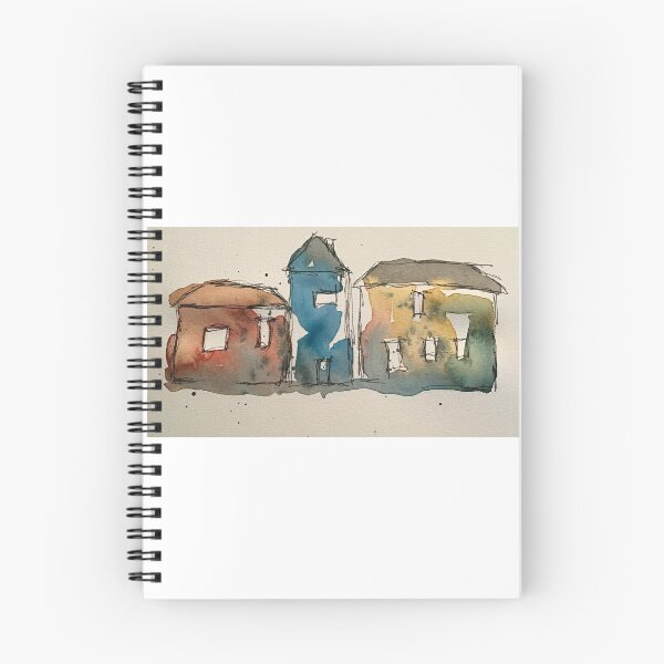 Item preview, Colourful houses designed and sold by LesleyLa.