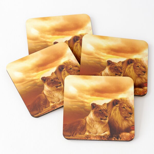 Item preview, Lions designed and sold by PixelPerch.