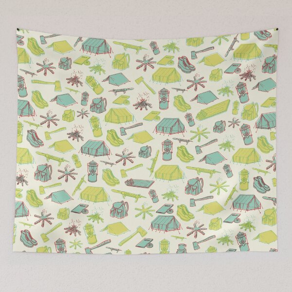 Item preview, Retro Camping designed and sold by cabinsupplyco.