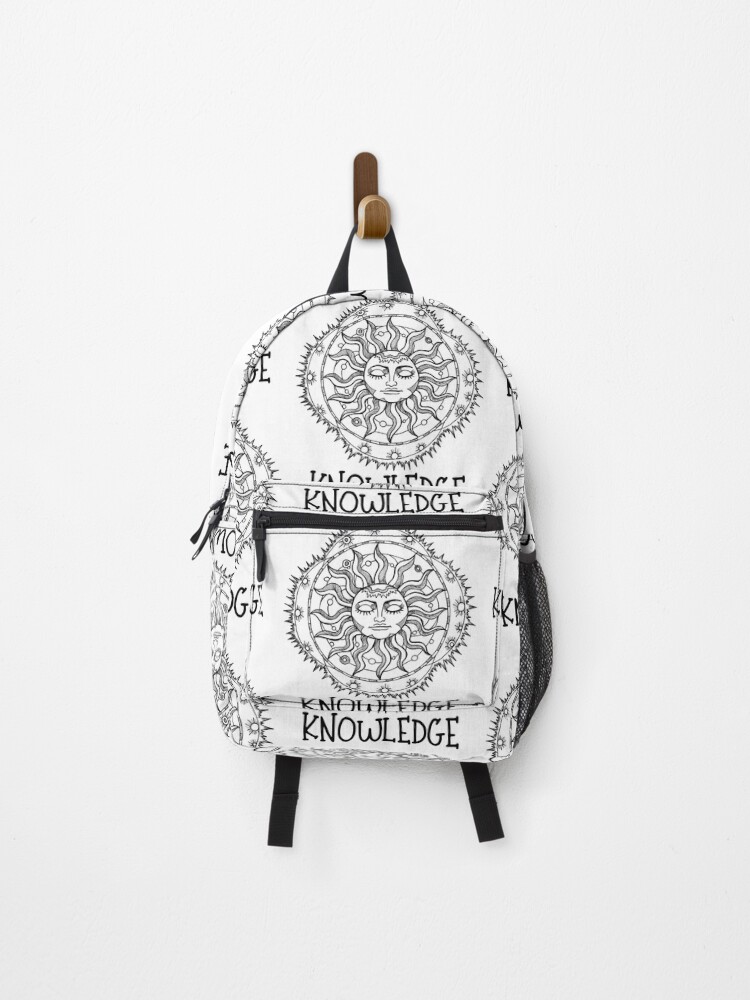 Thumbnail 1 of 3, Backpack, knowledge no. 1 designed and sold by efek1.