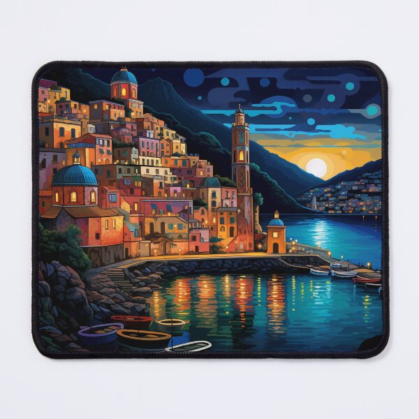 Item preview, Nightfall Over Positano designed and sold by Christfield.