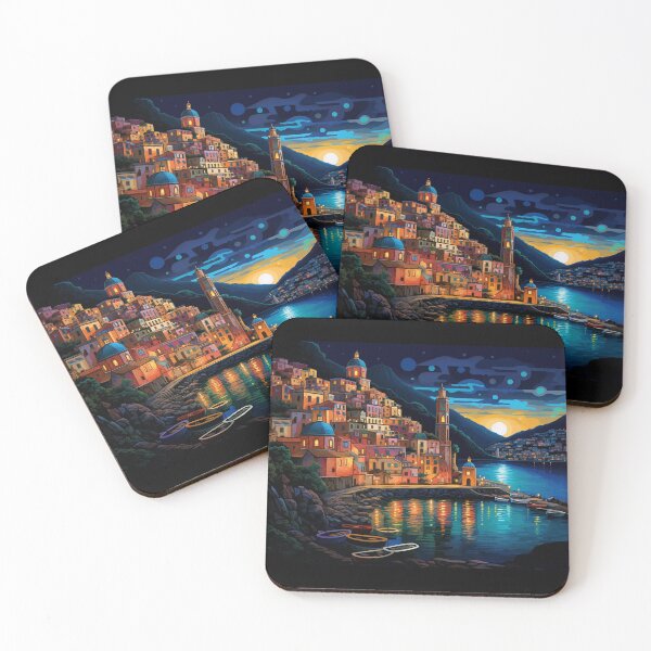 Item preview, Nightfall Over Positano designed and sold by Christfield.