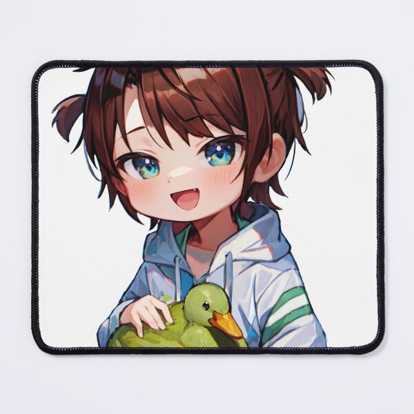 Item preview, Chibi Girl With Ducks designed and sold by Bocchi-Miyazuki.