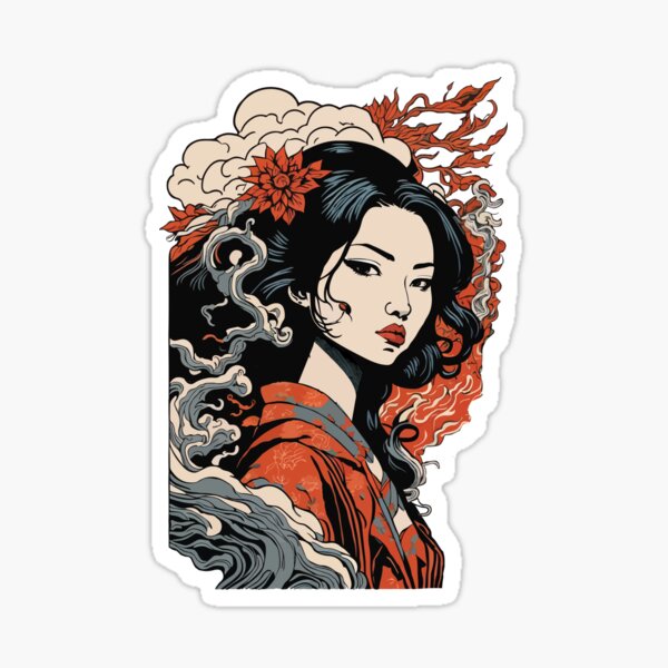 Item preview, JAPANESE GIRL designed and sold by BOZGO.