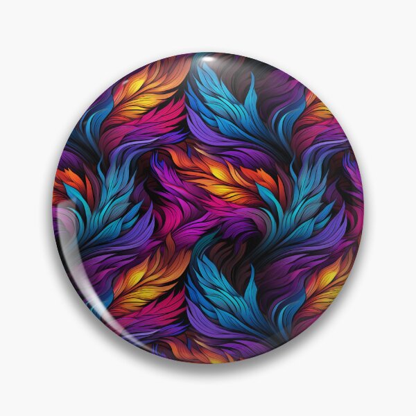 Item preview, Colorful Flames Pattern 1 designed and sold by SeeFutureDreams.
