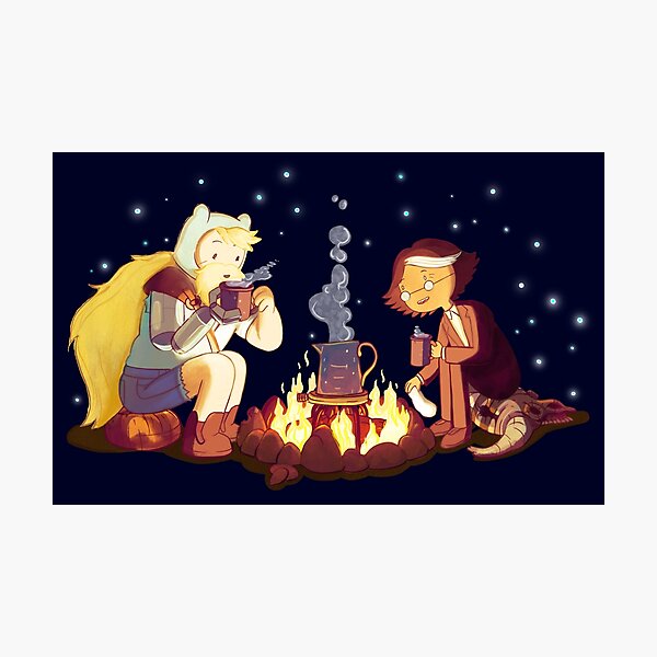 Finn and Simon go on an adventure Photographic Print