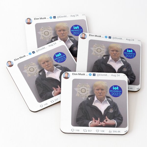 Item preview, Donald Trump Elon Musk designed and sold by IOT22.