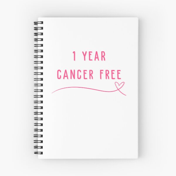 Item preview, 1 Year Cancer Free Pink Heart designed and sold by NineSvn.