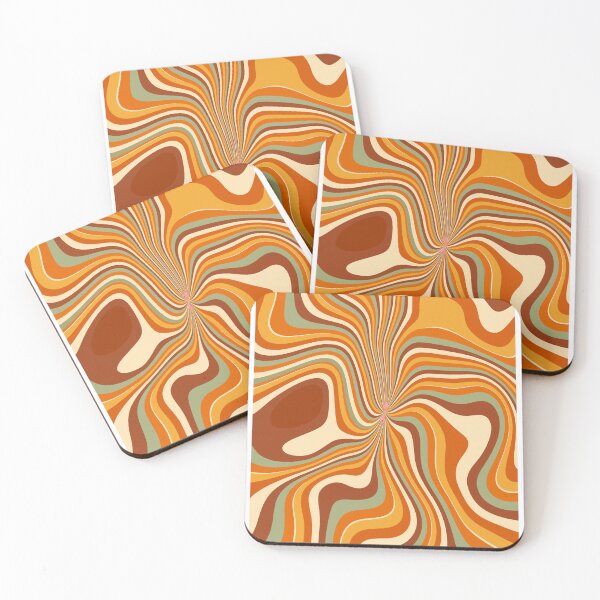 Item preview, Retro Swirl Colorful Waves Groovy Vintage Psychedelic designed and sold by faithinkindness.