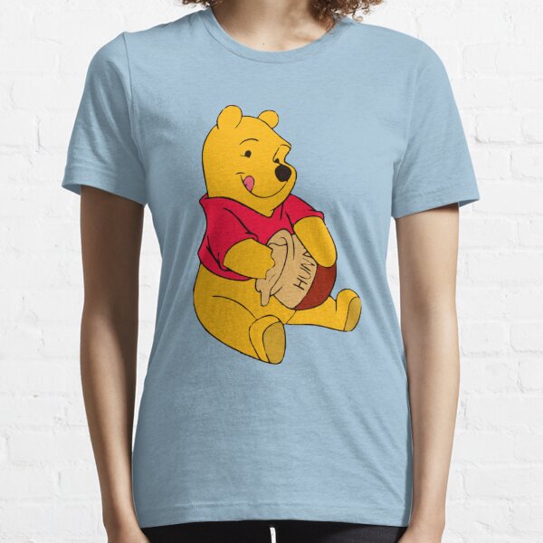 Winnie the Pooh Bear and Friends Cartoon Funny Unisex T-shirt 