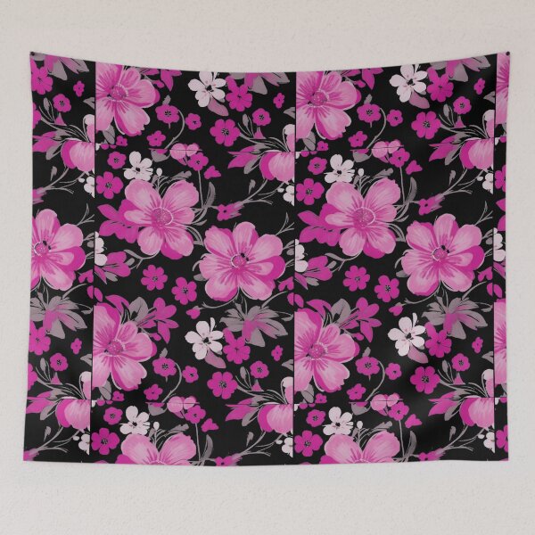Item preview, Beautiful pink magenta floral background  designed and sold by Gigglyvibes.