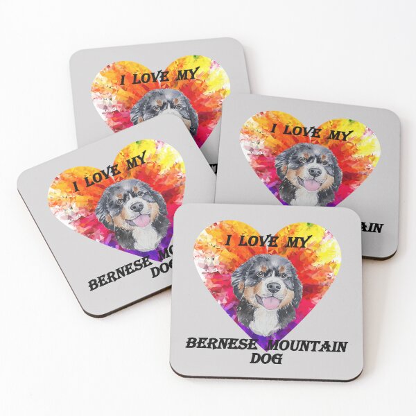 Item preview, I love my Bernese Mountain Dog designed and sold by LiliyaHarpe.