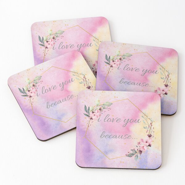 Item preview, I love you because  designed and sold by AASES.