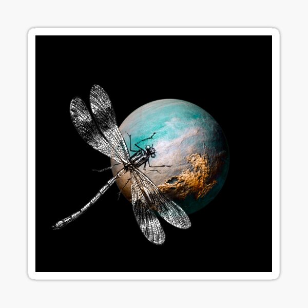 DRAGONFLY V Sticker