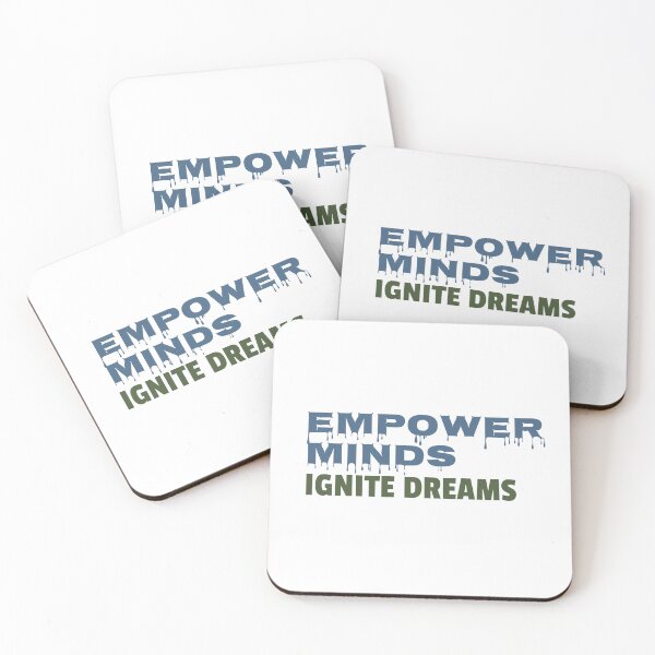 Item preview, Empower Minds, Ignite Dreams - Inspirational Design for Motivation- Redbubble designed and sold by zeddy-store.