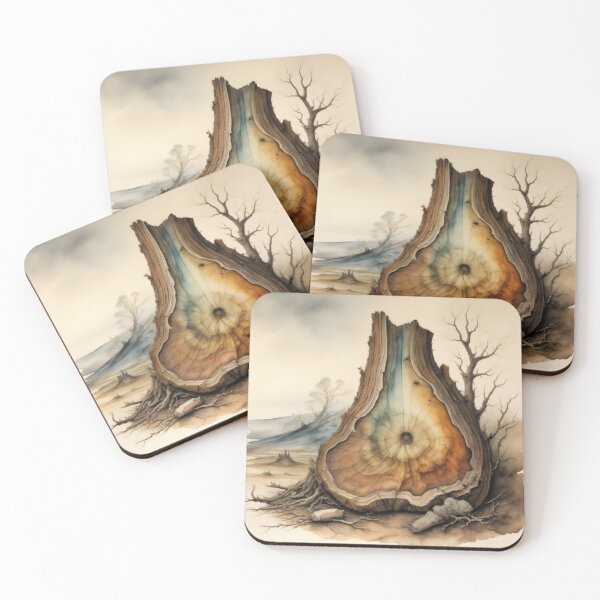 Item preview, Petrified Wood 1 designed and sold by sage-and-se7en.