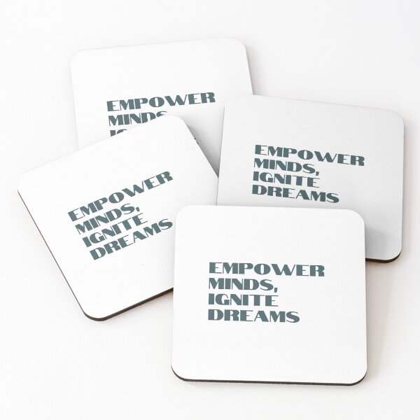 Item preview, Empower Minds, Ignite Dreams - Inspirational Design for Motivation- Redbubble designed and sold by zeddy-store.