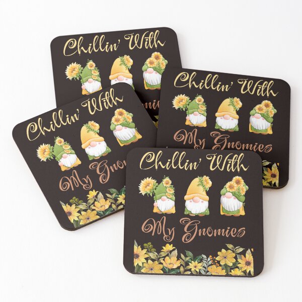 Item preview, Chillin' With My Gnomies Gnomes Sunflowers Gardening Theme designed and sold by MagicSD Designs.