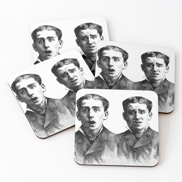 Item preview, Four Faces Etching designed and sold by seaplain.