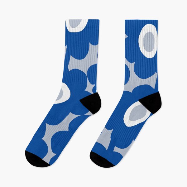 Item preview, Iconic Modern Scandinavian Blue Flowers  designed and sold by Deutschic.