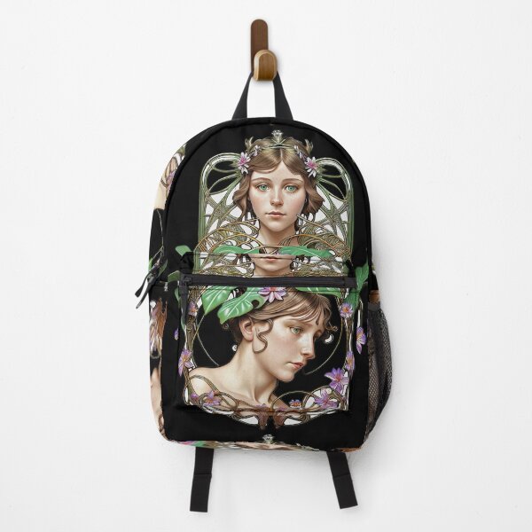 Item preview, Art Nouveau Queen Vintage Art Alphonse Mucha inspired designed and sold by artelligens.