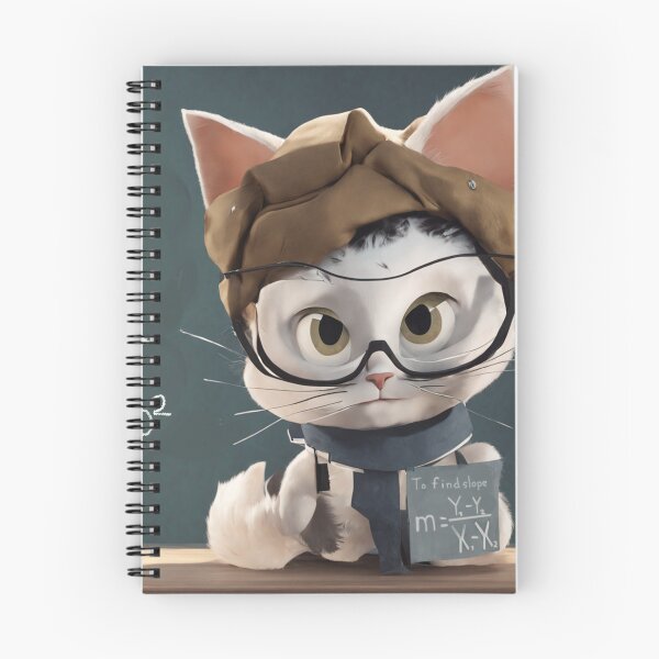 Item preview, Teacher Cat - Math makes me smile designed and sold by shakespeare1212.