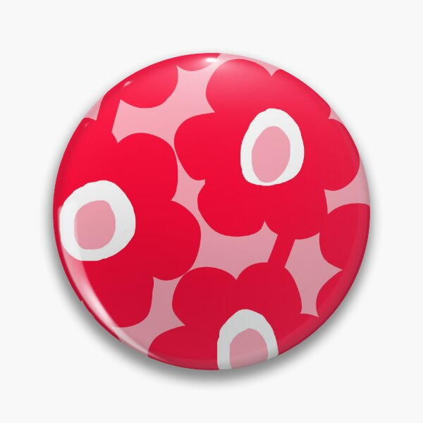 Item preview, Iconic Modern Scandinavian Pink Flowers designed and sold by Deutschic.