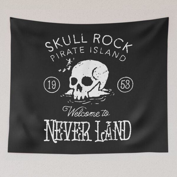 Item preview,  Peter Pan Skull Rock Vintage Graphic  designed and sold by JohnJClarka.