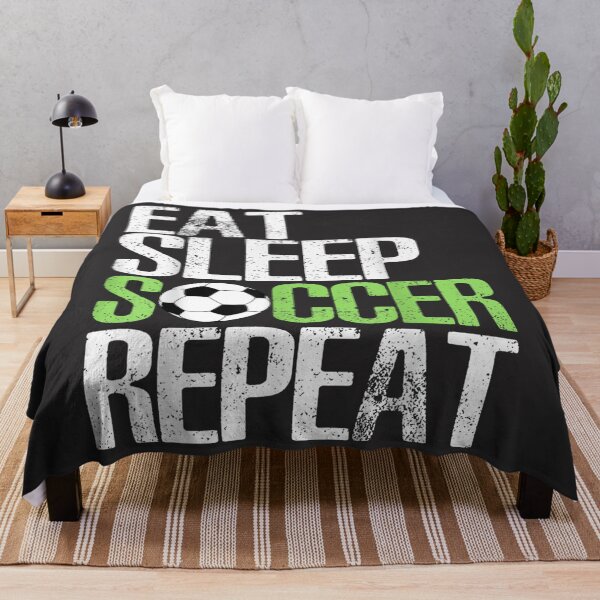 Item preview, Eat Sleep Soccer Repeat Shirt Cool Sport Player Gift designed and sold by JohnJClarka.