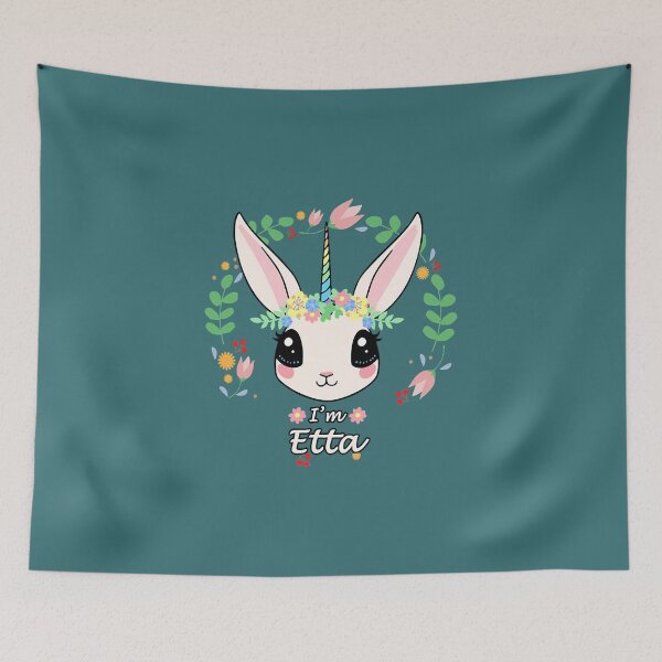 Item preview, I'm Etta the Unicorn Bunny  designed and sold by JordiHansen.