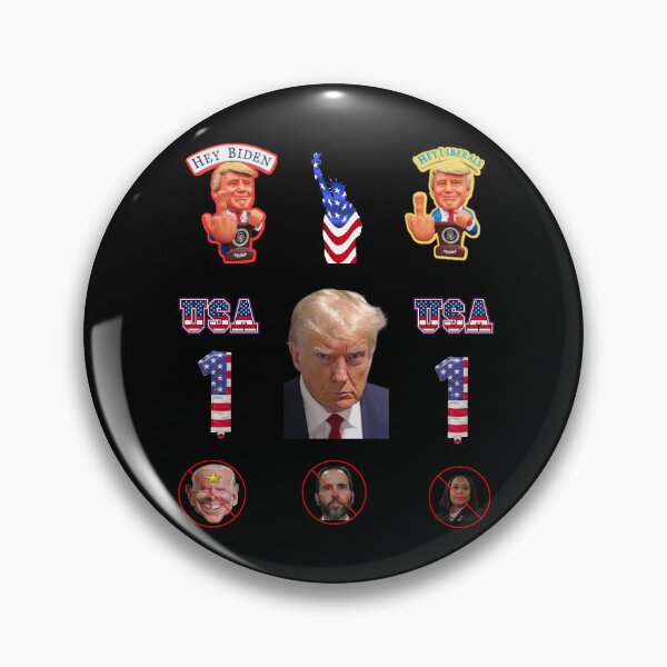 Item preview, Trump Mugshot designed and sold by WoodburyLake.
