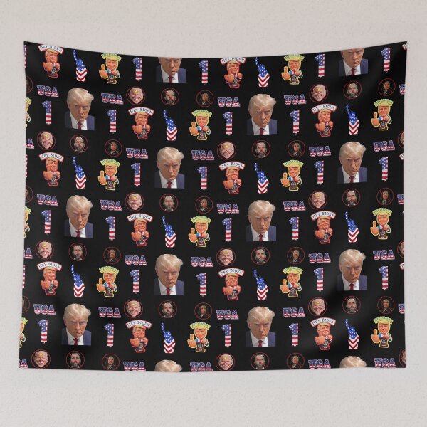 Item preview, Trump Mugshot designed and sold by WoodburyLake.