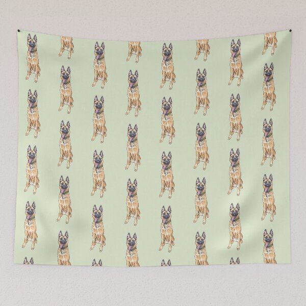 Item preview, German Shepherd Sitting designed and sold by rita-andi.