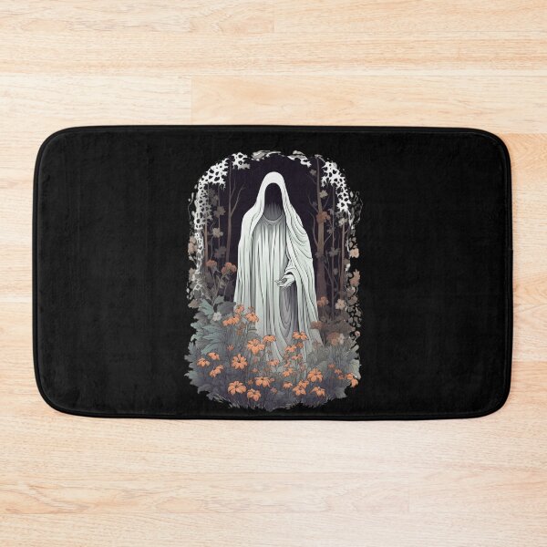 Item preview, Ghost In The Forest Floral Ghost Gothic  designed and sold by ArtFromBeyond.