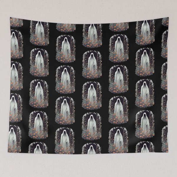 Item preview, Ghost In The Forest Floral Ghost Gothic  designed and sold by ArtFromBeyond.
