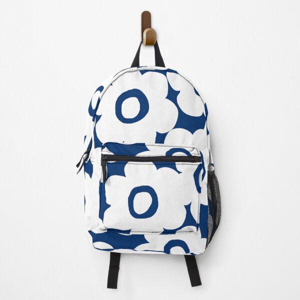 Item preview, Iconic Modern Finnish Flowers in White and Blue designed and sold by Deutschic.