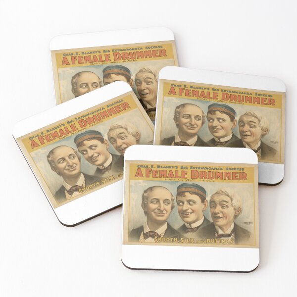 Item preview, Vaudeville Poster - A Female Drummer designed and sold by seaplain.