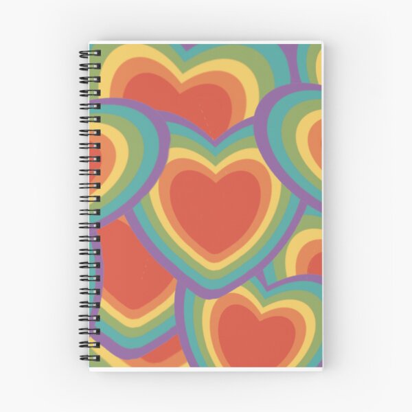 Item preview, Rainbow Hearts - pride design, love, queer, LGBTQ+ designed and sold by Haley Scott.