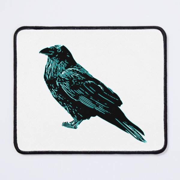 Item preview, Pop Art Raven Lithograph Print designed and sold by DelynCreates.