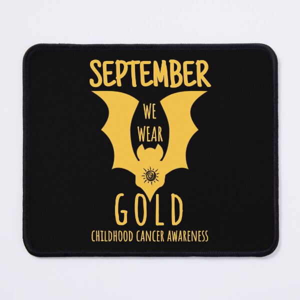 Item preview, In September We Wear Gold Childhood Cancer Awareness Groovy designed and sold by Thevulcano.