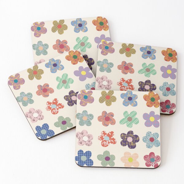 Item preview, Floral chequerboard designed and sold by Rachelisabeth1.