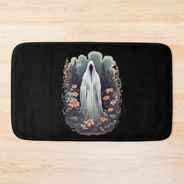 Item preview, Ghost In The Forest Floral Ghost Gothic  designed and sold by ArtFromBeyond.