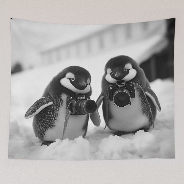 Item preview, Penguins with Pixels: Freeze Frame Friends designed and sold by Brendon987.