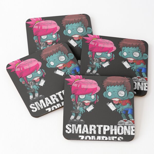 Artikelvorschau, Lustiger Smartphone-Zombies-Cartoon entworfen und verkauft von JohnJClarka.